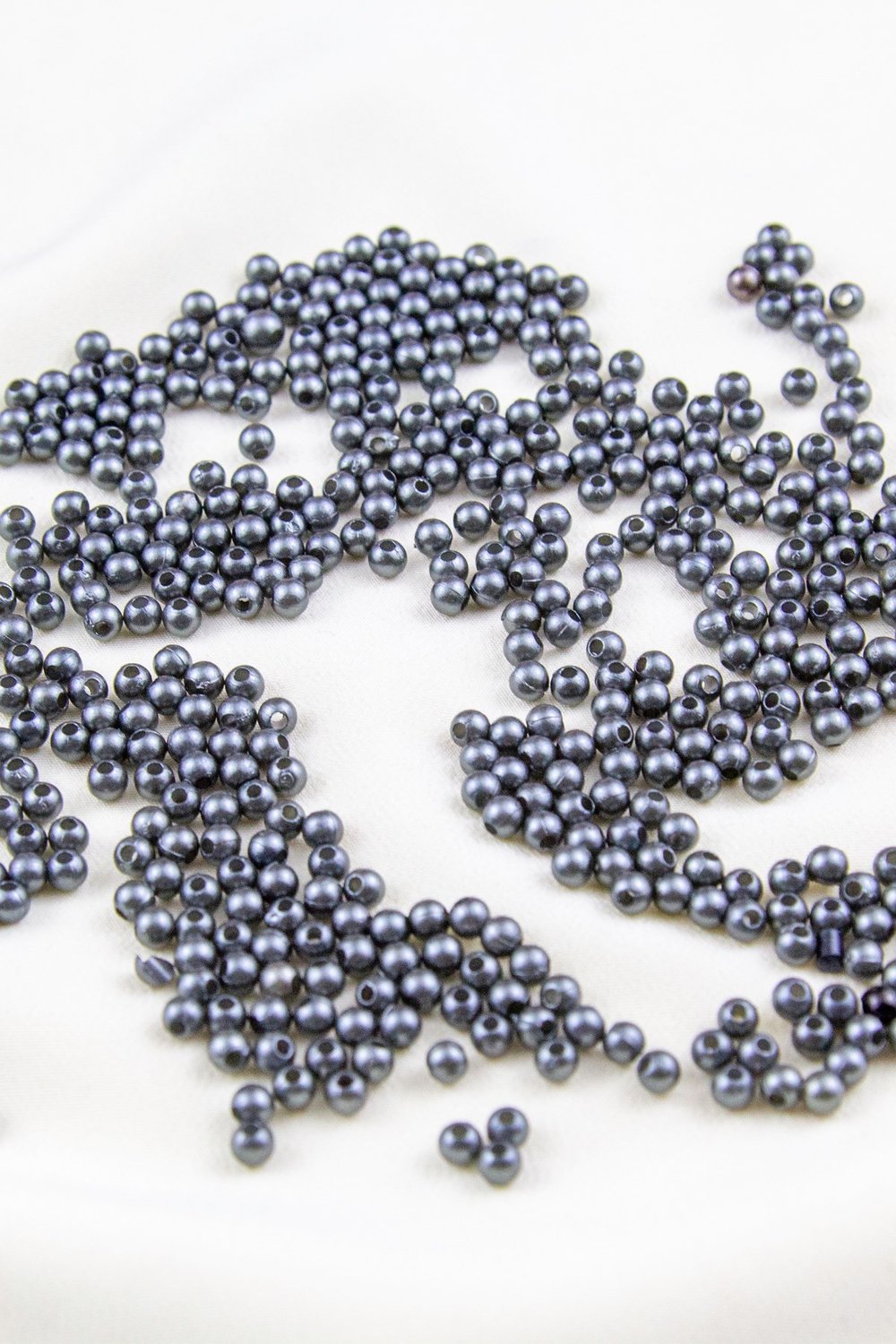 4 mm Man Antra Plastik İnci Boncuk Aksesuar Takı Malzemesi (25 Gr)