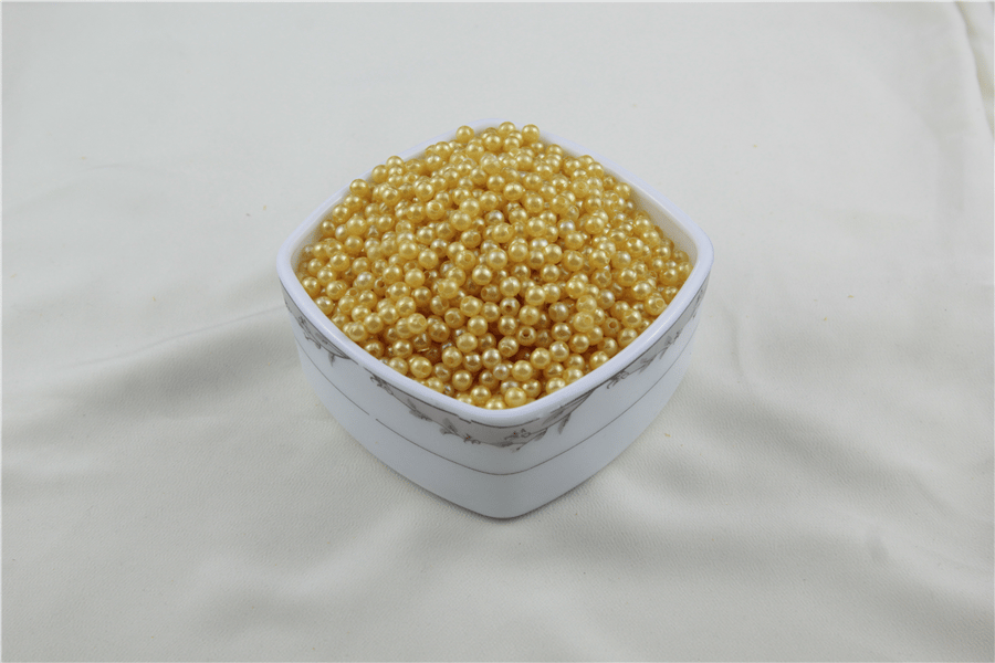5 mm Bal Sarısı İnci Boncuk 30 Gr (Kolye, Bileklik, Küpe ve Takı Yapımı)