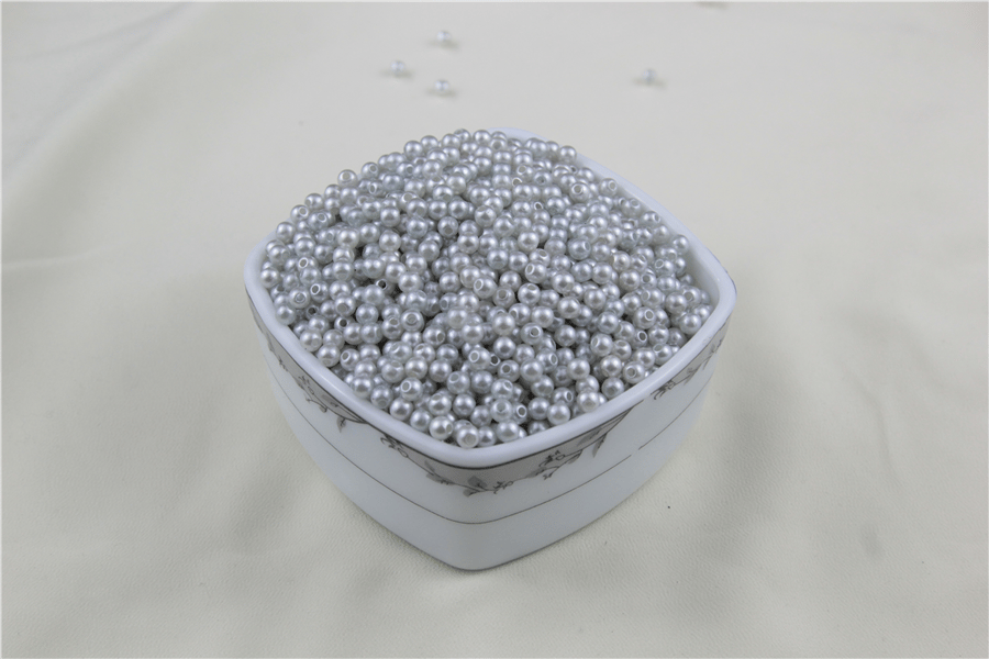5 mm İnci Krem Beyaz Boncuk 30 Gr (Kolye, Bileklik, Küpe ve Takı Yapımı)