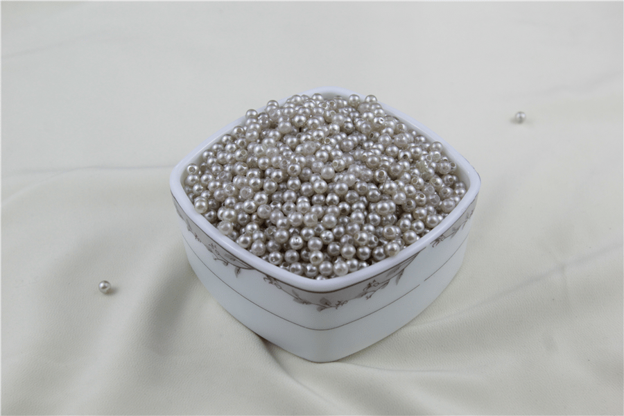5 mm Karışık İnci Kremi Boncuk 30 Gr (Kolye, Bileklik, Küpe ve Takı Yapımı)