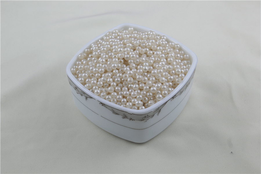 5 mm Kırık Beyaz İnci Boncuk 30 Gr (Kolye, Bileklik, Küpe ve Takı Yapımı)