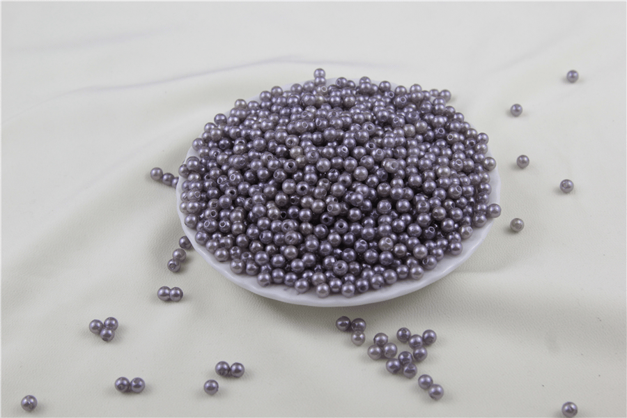 5 mm Koyu Gri Tonlarında İnci Boncuk 30 Gr (Kolye, Bileklik, Küpe ve Takı Yapımı)
