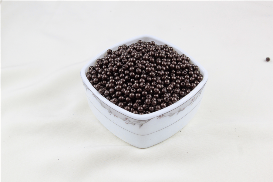 5 mm Koyu Kahverengi İnci Boncuk 30 Gr (Kolye, Bileklik, Küpe ve Takı Yapımı)