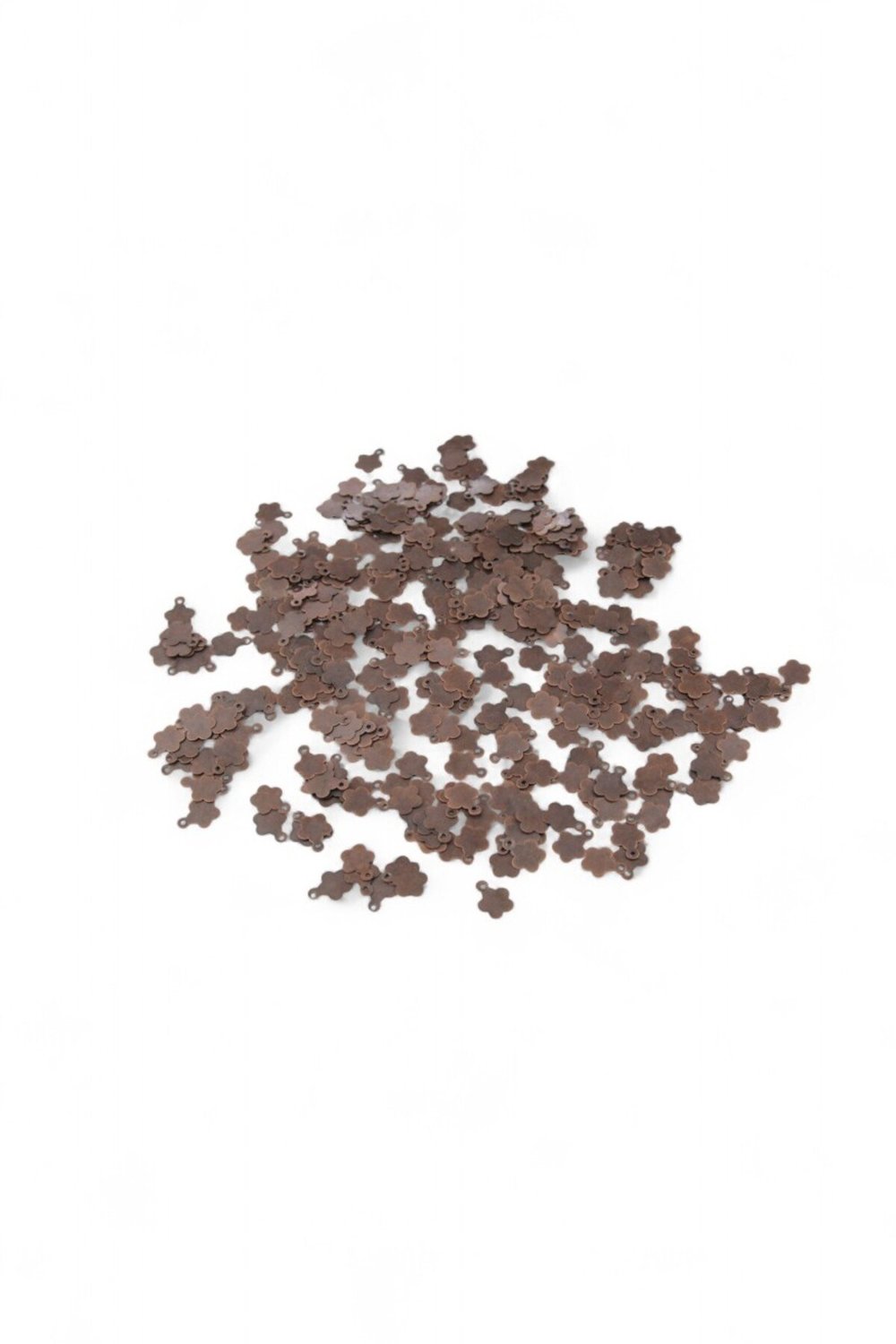 8 mm Papatya Desen Bakır Pul Payet (20 Gr 230 Adet)
