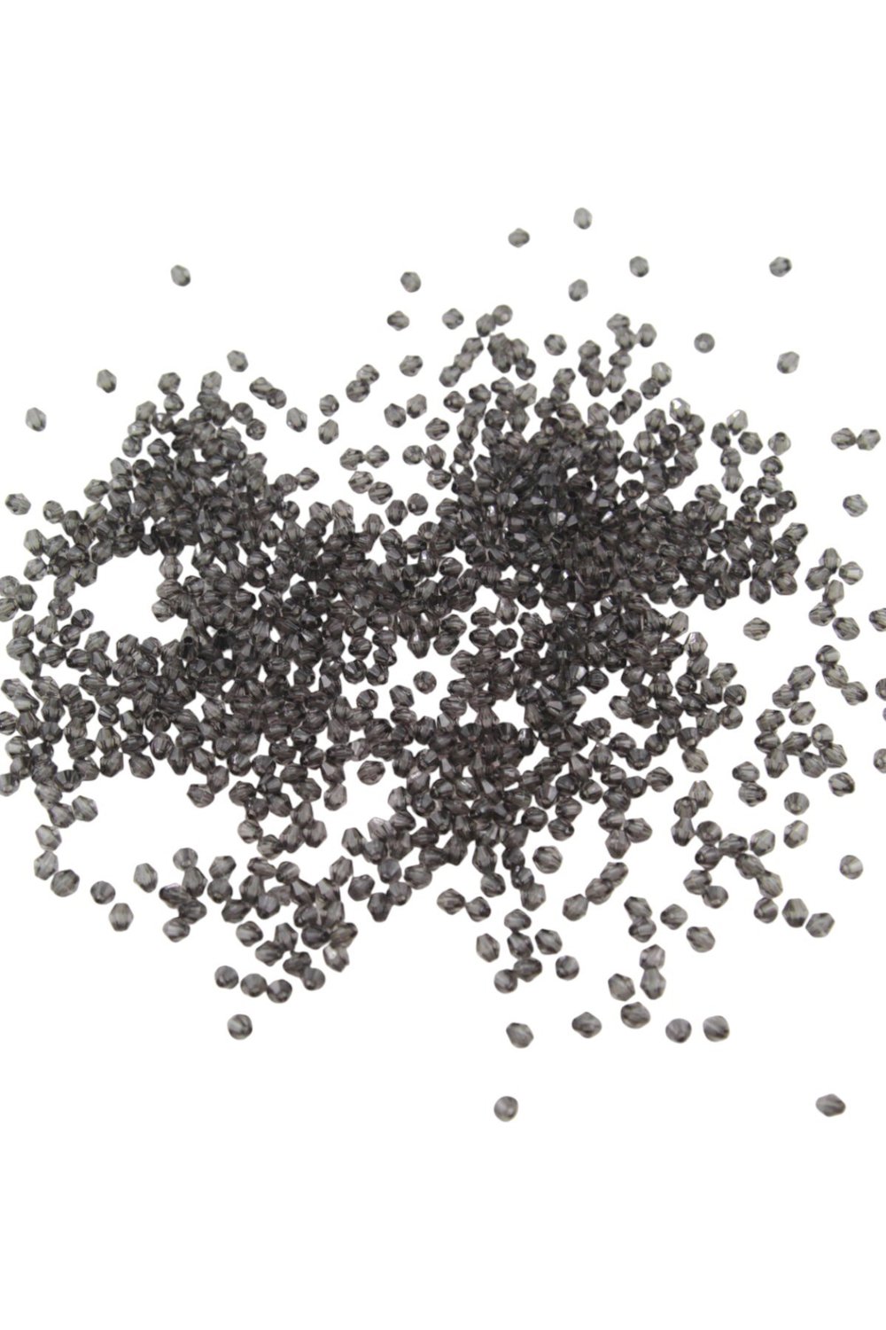 Antra 4 mm Piramit Akrilik Boncuk Akseuar Takı Malzeme (25 Gr)