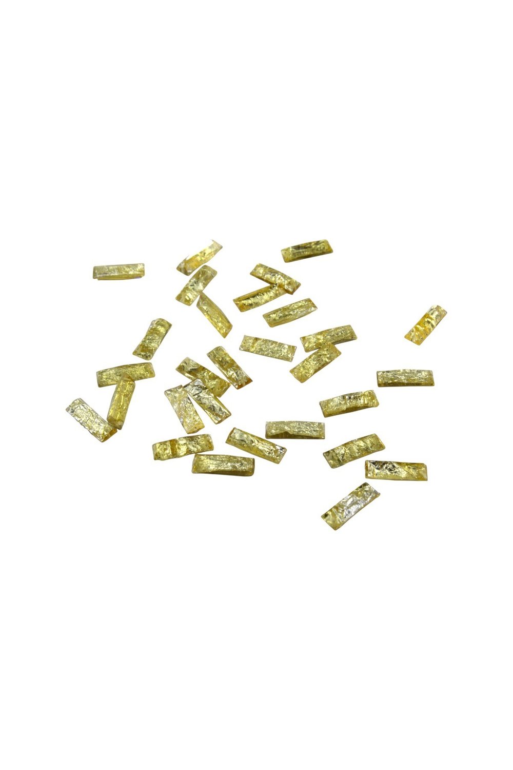 Baget Kristalize Özel 25x8 mm Dikme Taş Aksesuar (10 Adet)