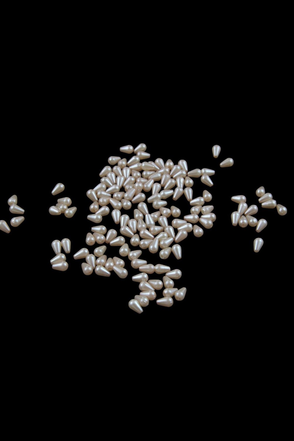Damla İnci 6x10 mm Kavuniçi Boncuk (20 Gr Ortalama 125 Adet)