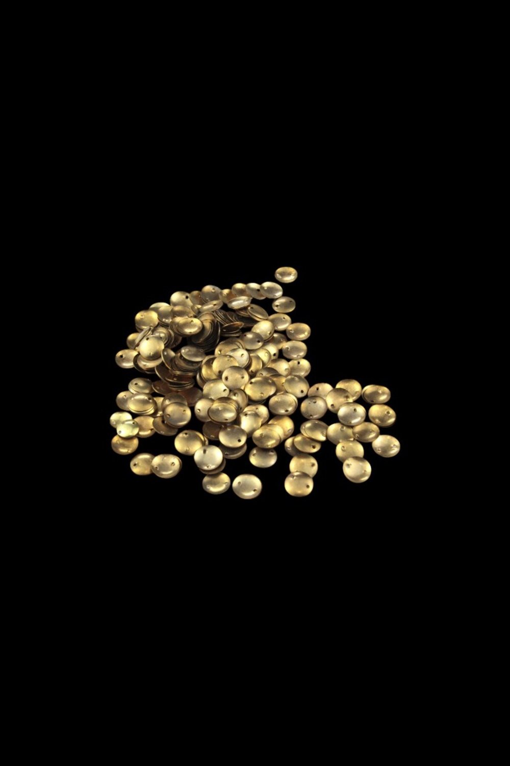 Eskitme Gold 12 mm Bombeli Pul Payet (30 Gr 65 Adet)