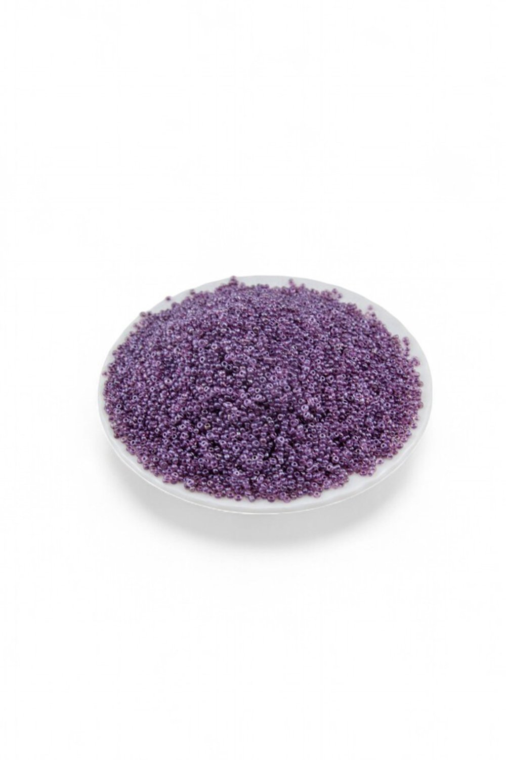 İçten Boyalı Mürdüm (11/0) 2 mm Kum Boncuğu 100 gr