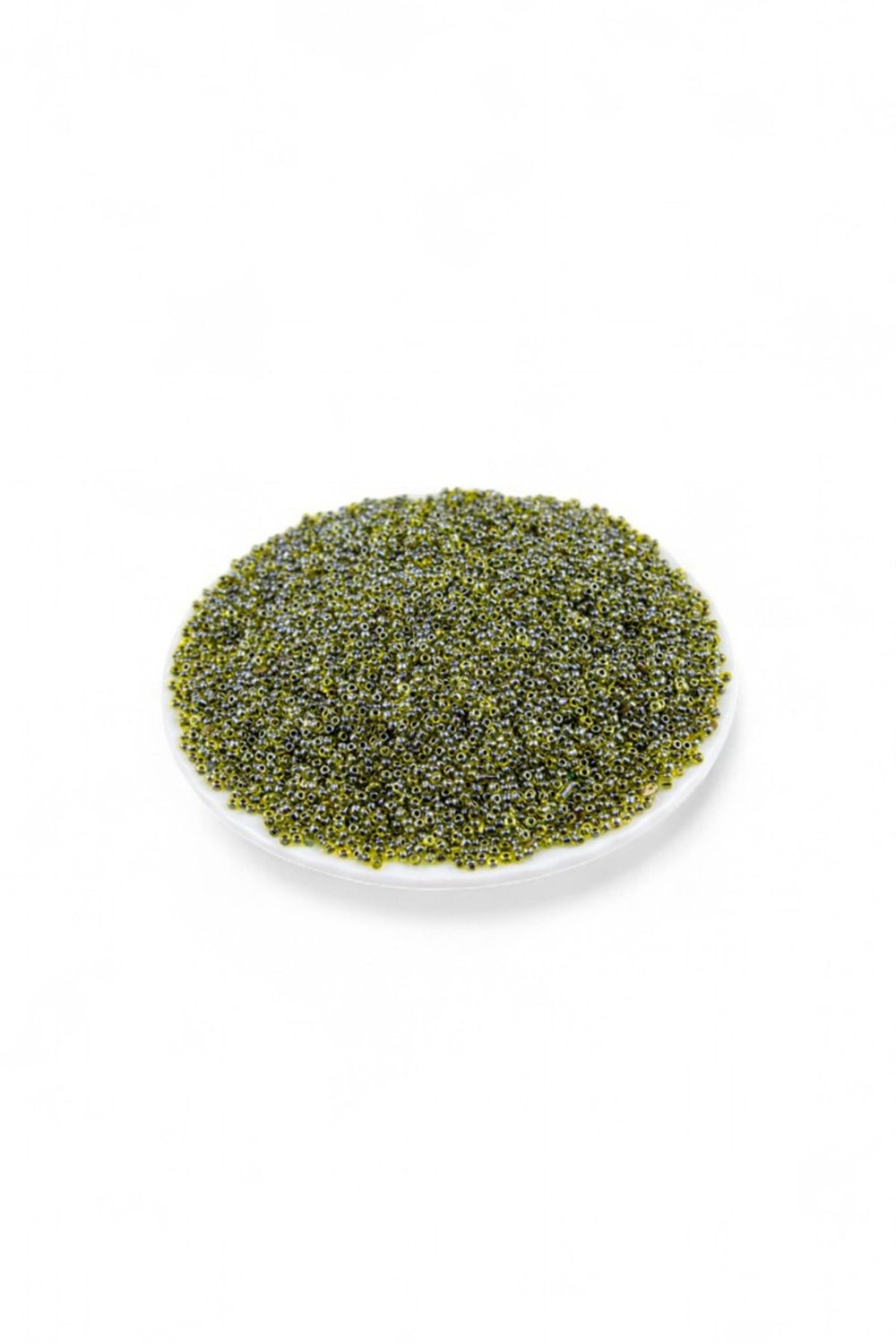 İçten Boyalı Yeşil (11/0) 2 mm Kum Boncuğu 100 gr