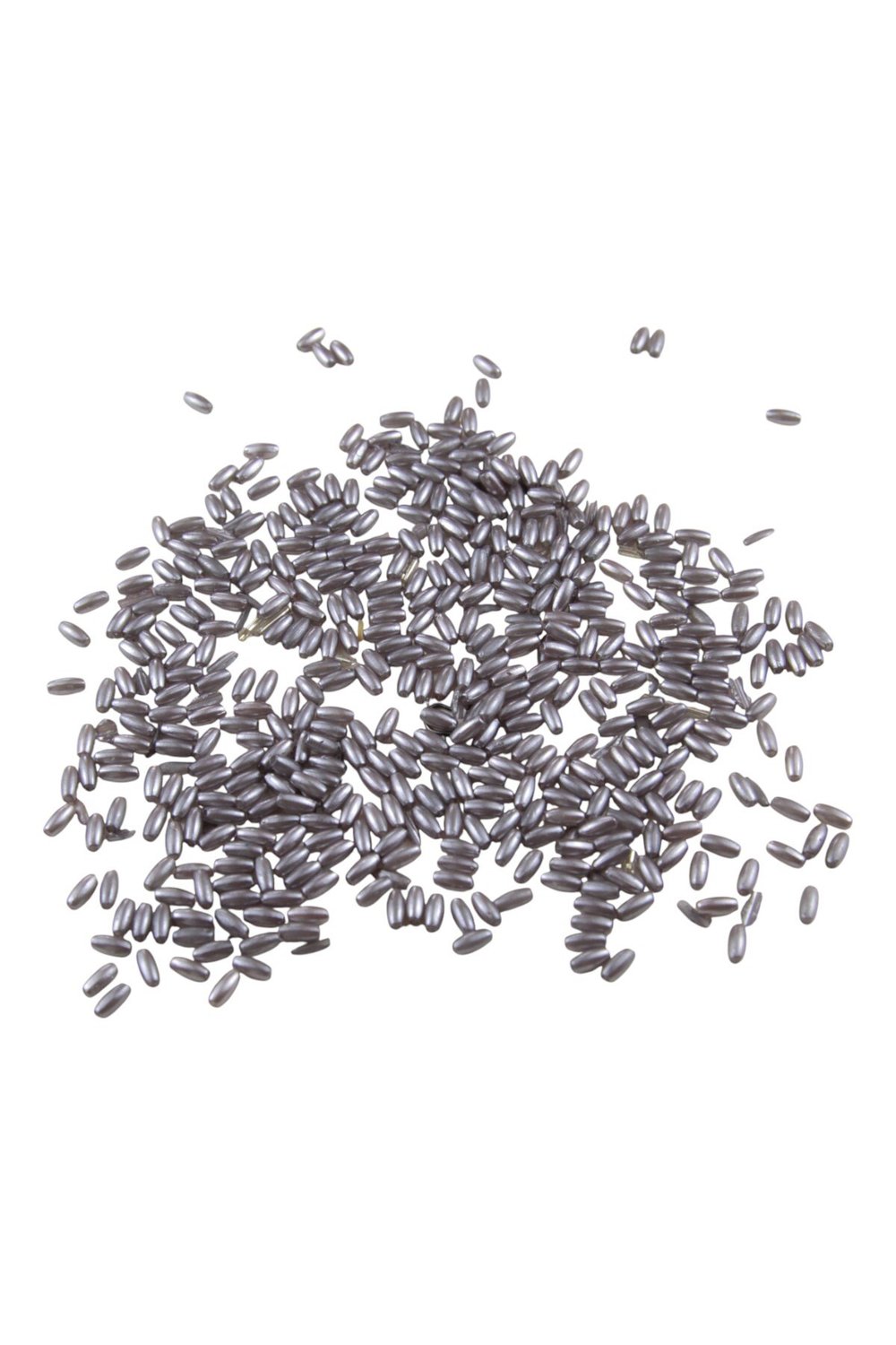 İnci Arpa Boncuk Koyu Gri Tonu 3 mm (20 Gr Ortalama 600 Adet)