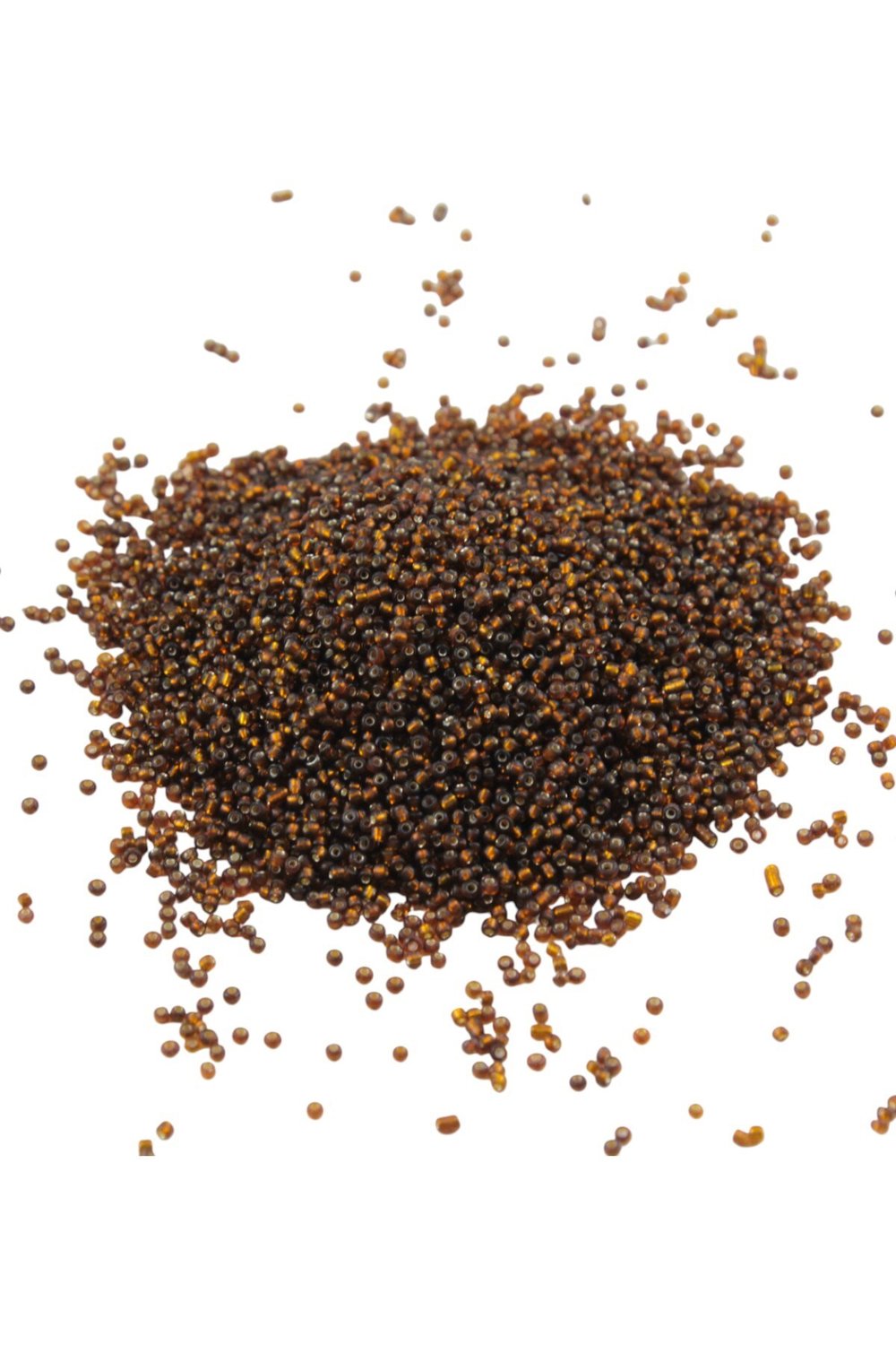 Kahverengi Bal Rengi (11/0) 2 mm Kum Boncuğu 90 gr