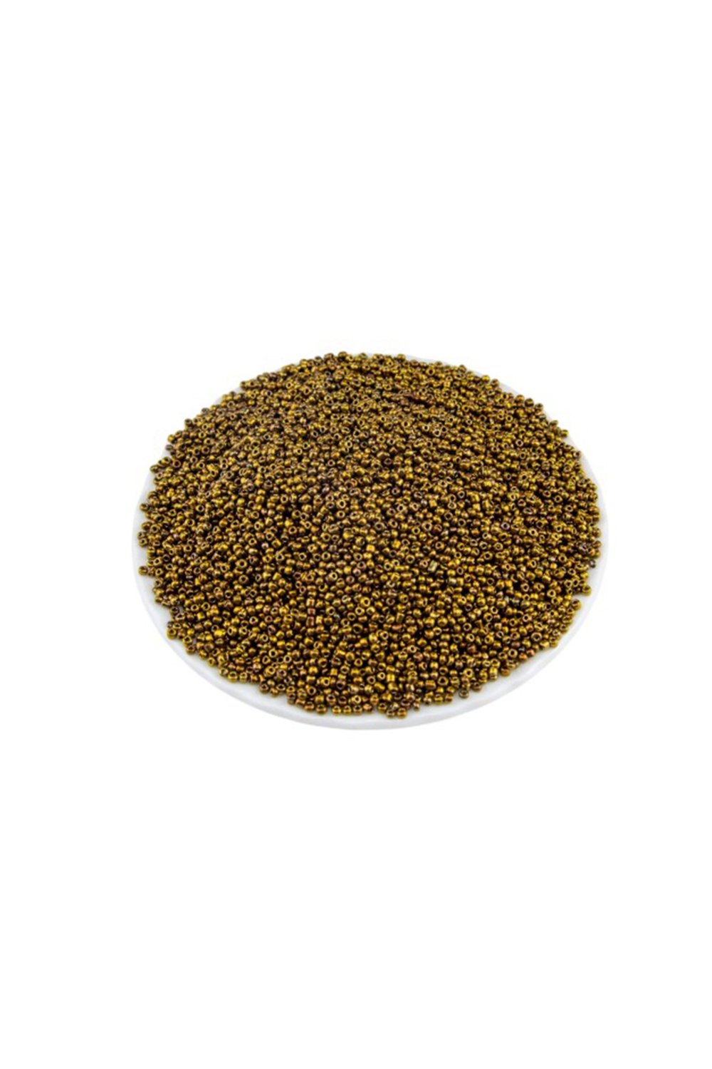 Kaplama Bakır (11/0) 2 mm Kum Boncuğu 100 gr