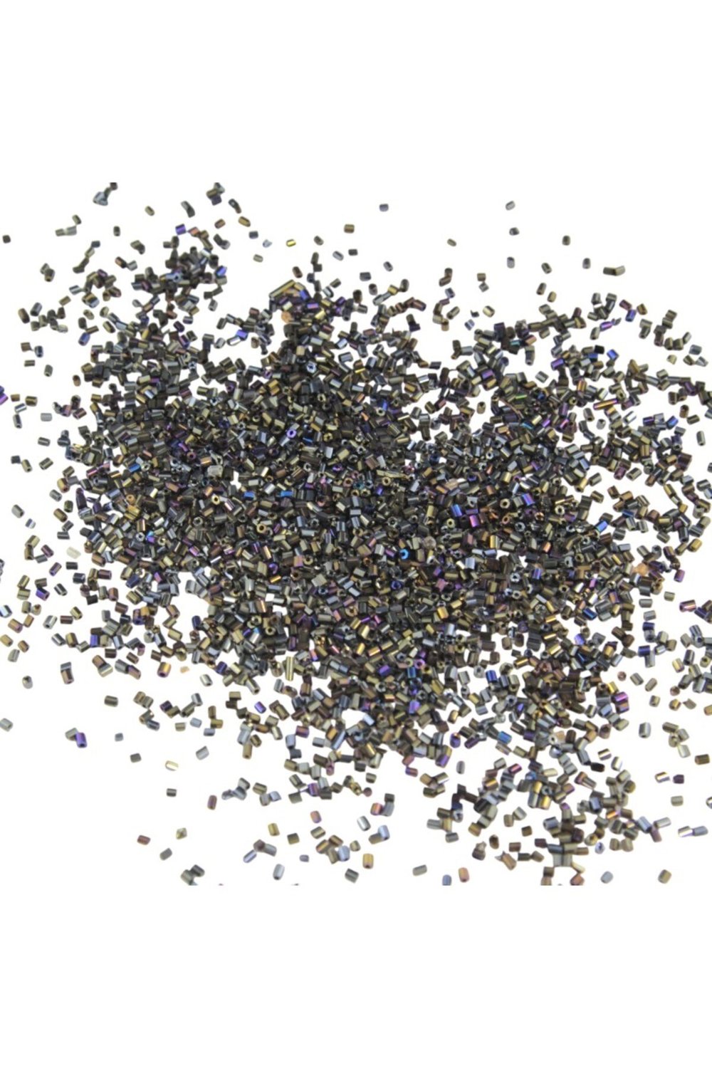 Kesme Boncuk Gri Janjan 2x1,5 mm (100 Gr 4000 Adet)