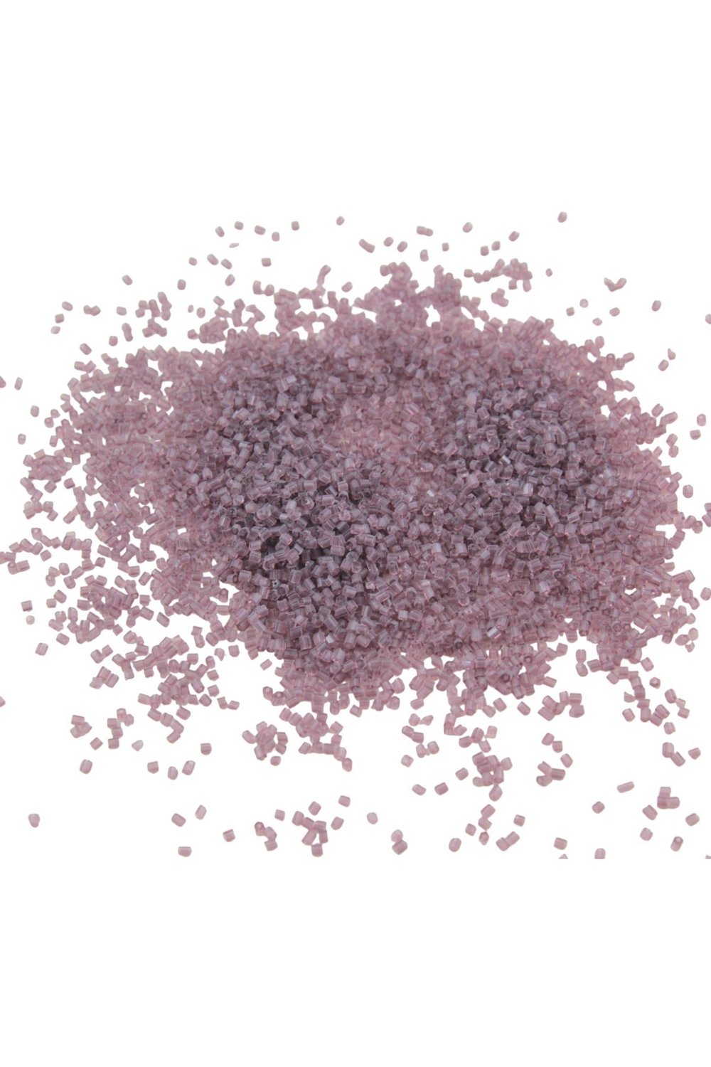 Kesme Boncuk Koyu Mürdüm Lila 2x1,5 mm (100 Gr 4000 Adet)