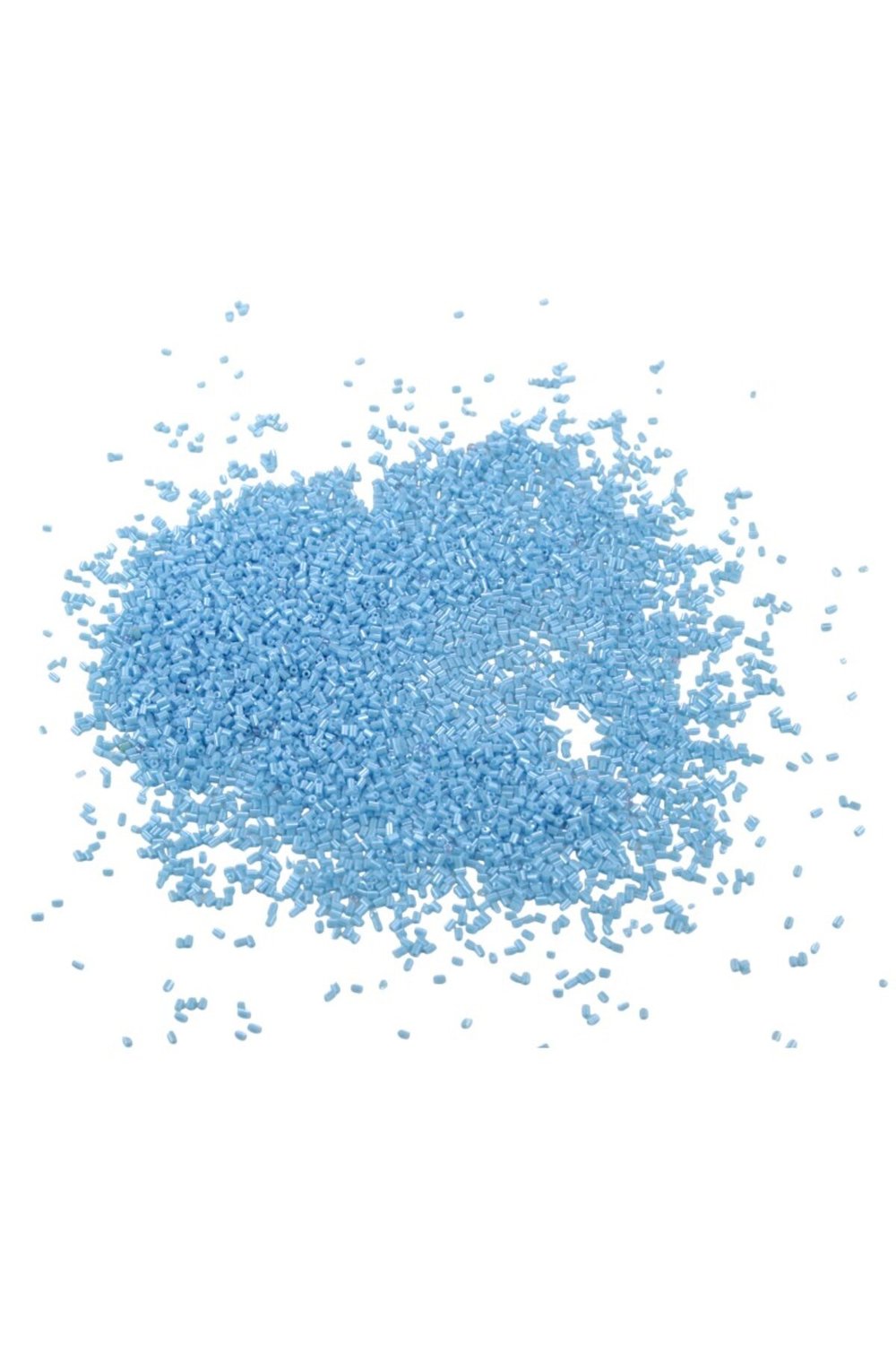 Kesme Boncuk Pastel Mavi 2x1,5 mm (100 Gr 4000 Adet)
