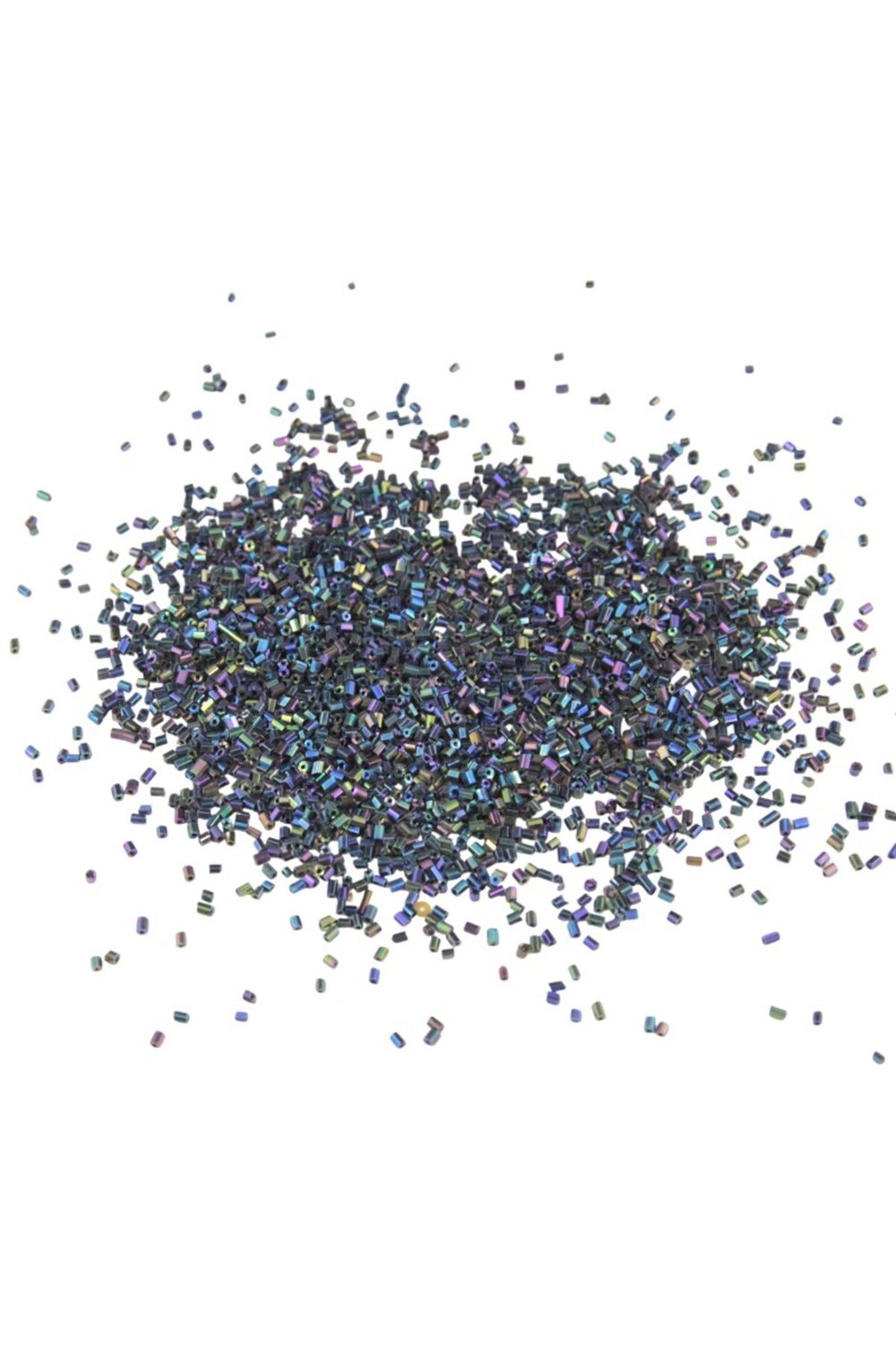 Kesme Boncuk Siyah Janjan 2x1,5 mm (100 Gr 4000 Adet)