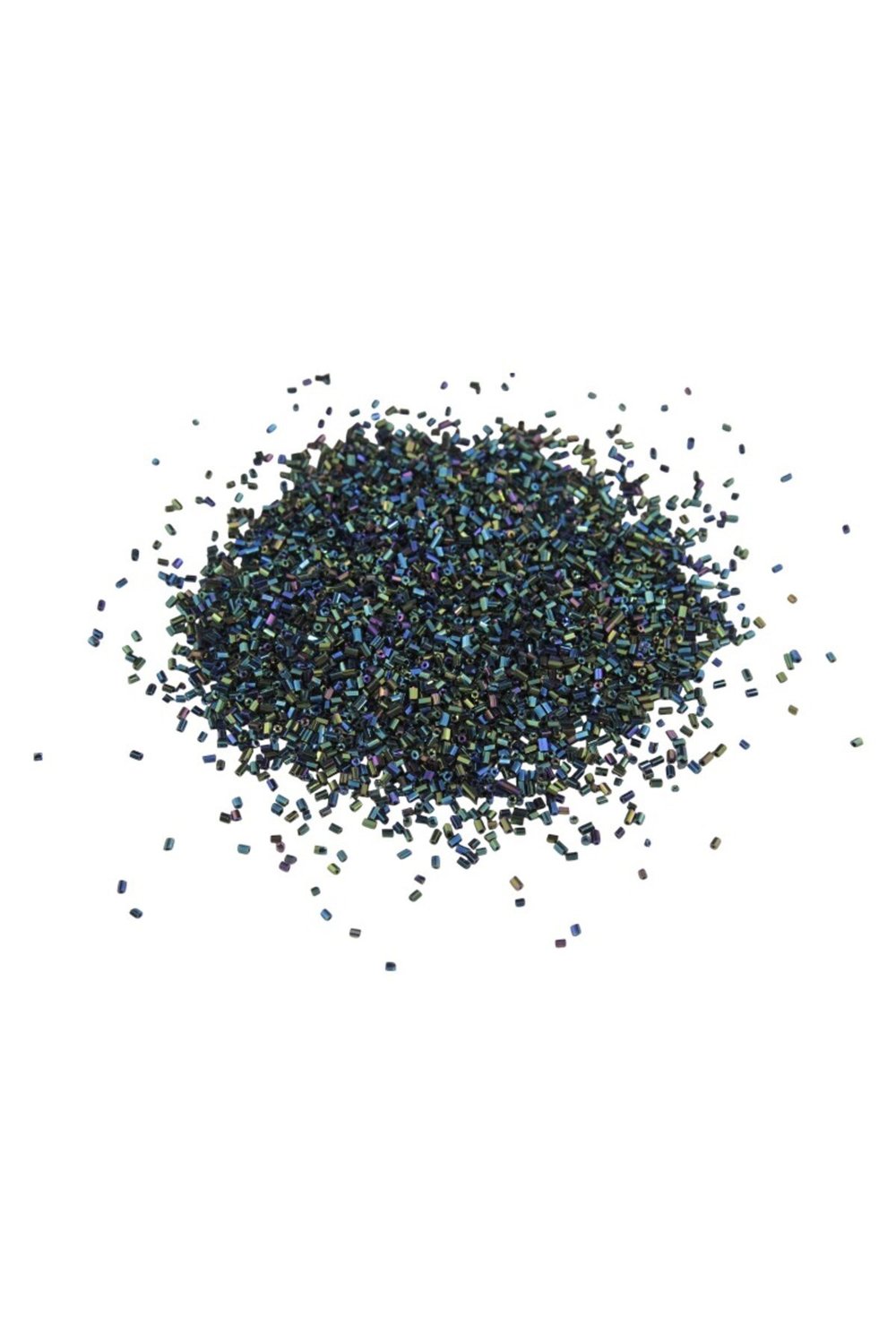 Kesme Boncuk Yeşil Janjan 2x1,5 mm (100 Gr 4000 Adet)
