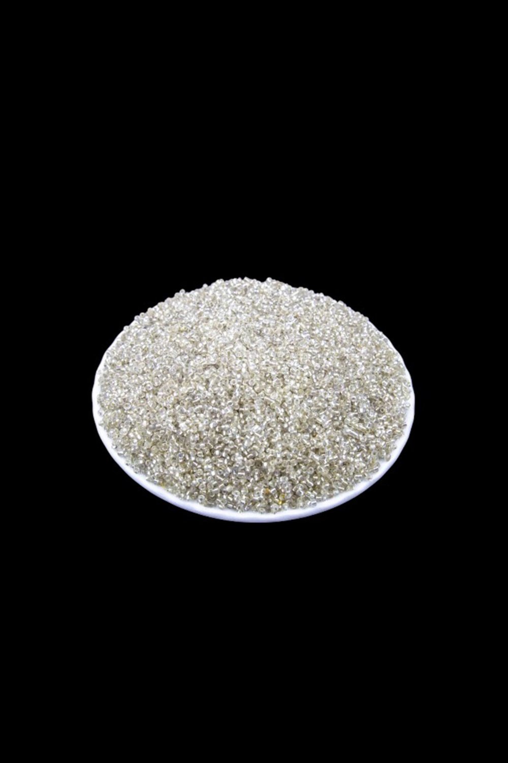 Koyu Gümüş (11/0) 2 mm Kum Boncuğu 100 gr