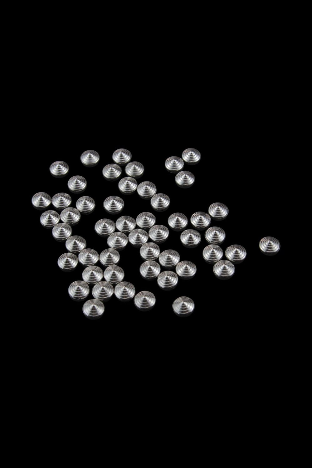 Kubbeli Boncuk 10 mm İçten Delikli (25 Adet)