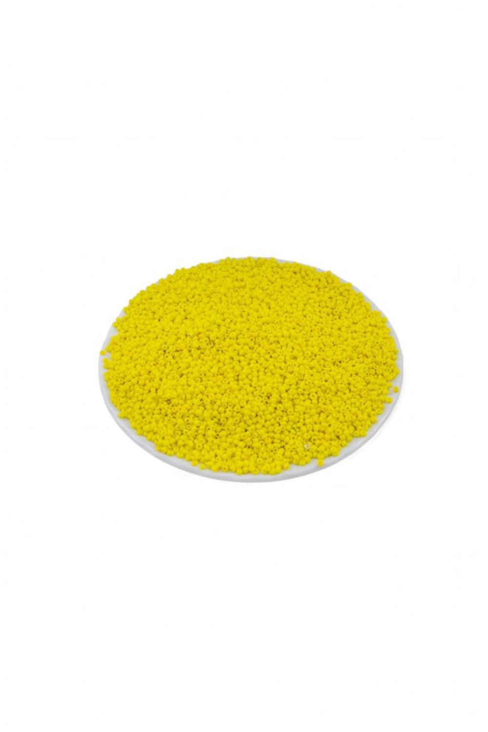 Mat Sarı (11/0) 2 mm Kum Boncuğu 100 gr