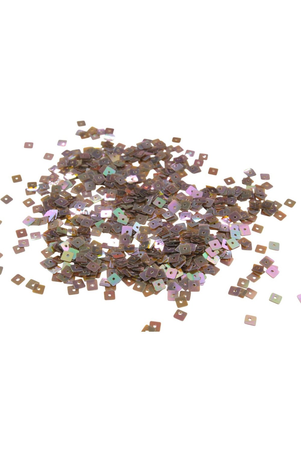 Mürdüm Janjan 5x5 mm Kare Delikli Pul Payet 30 Gr (Tülbent, Oya, Havlu Malzemesi)