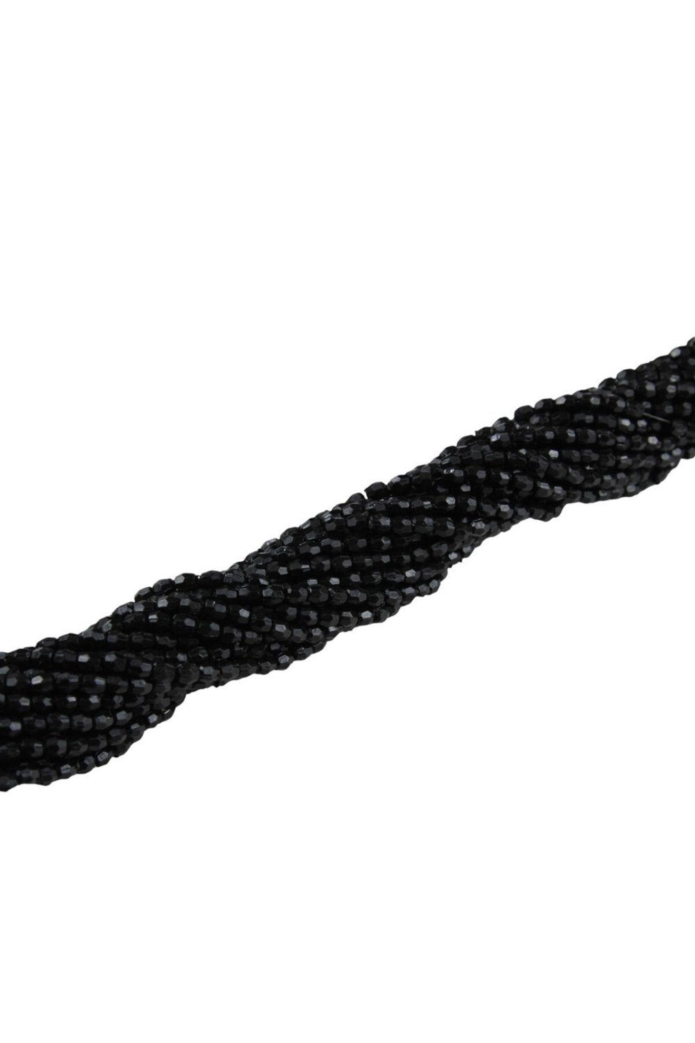 Siyah Dünya 4 mm Plastik Boncuk Aksesuar Takı Malzemesi (25 Gr)