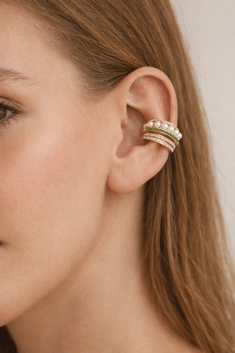 Elara İnci Ear Cuff