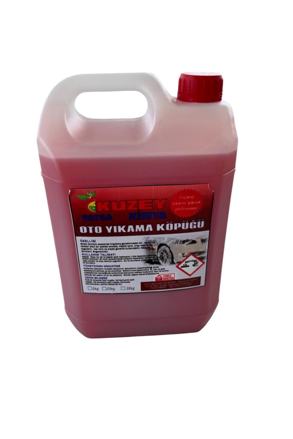 Fırçasız Oto Yıkama Köpüğü- 5 KG
