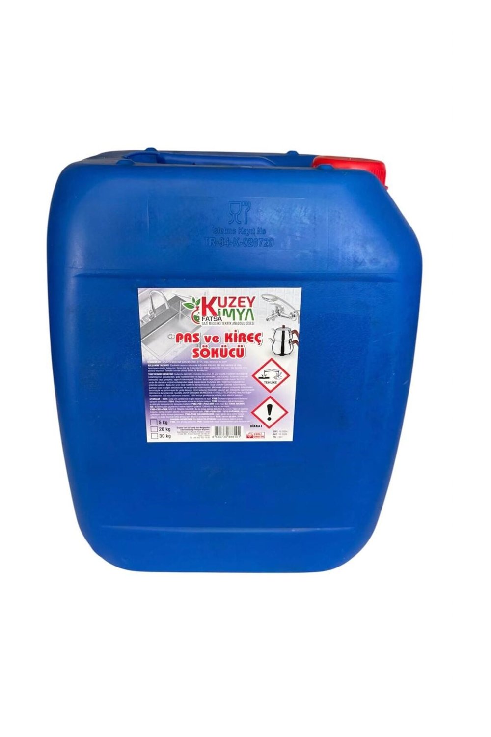 Pas ve Kireç Sökücü 20 KG