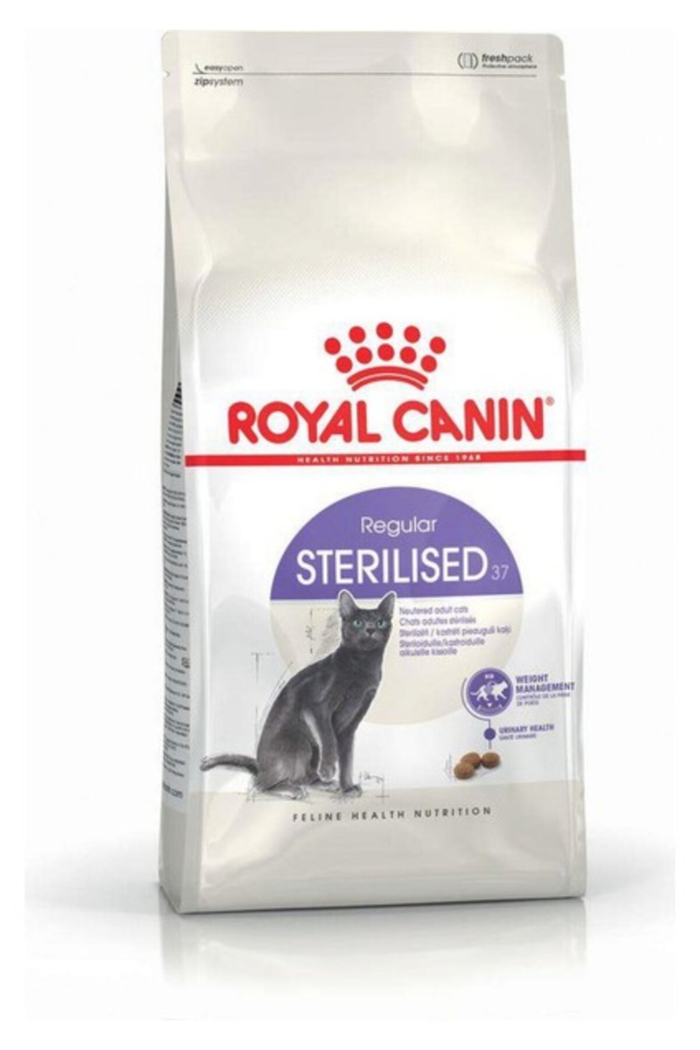 Sterilised37 Kısırlaştırılmış Yetişkin Kediler için Kuru Kedi Maması 10 kg