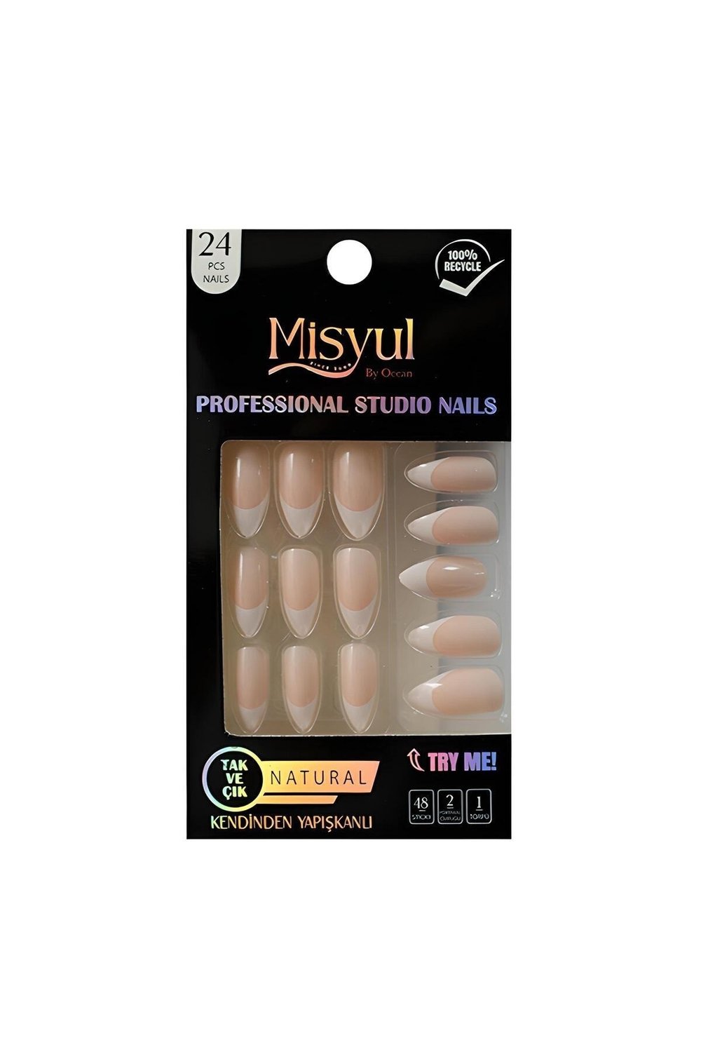 Takma Tırnak Tak Ve Çık, Sticker Yapıştırıcı, Portakal Çubuğu, Törpü Set