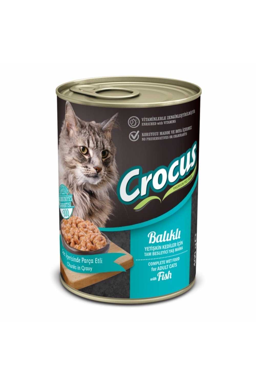 YETİŞKİN KEDİ BALIKLI YAŞ MAMA 400G Skt:09/2026