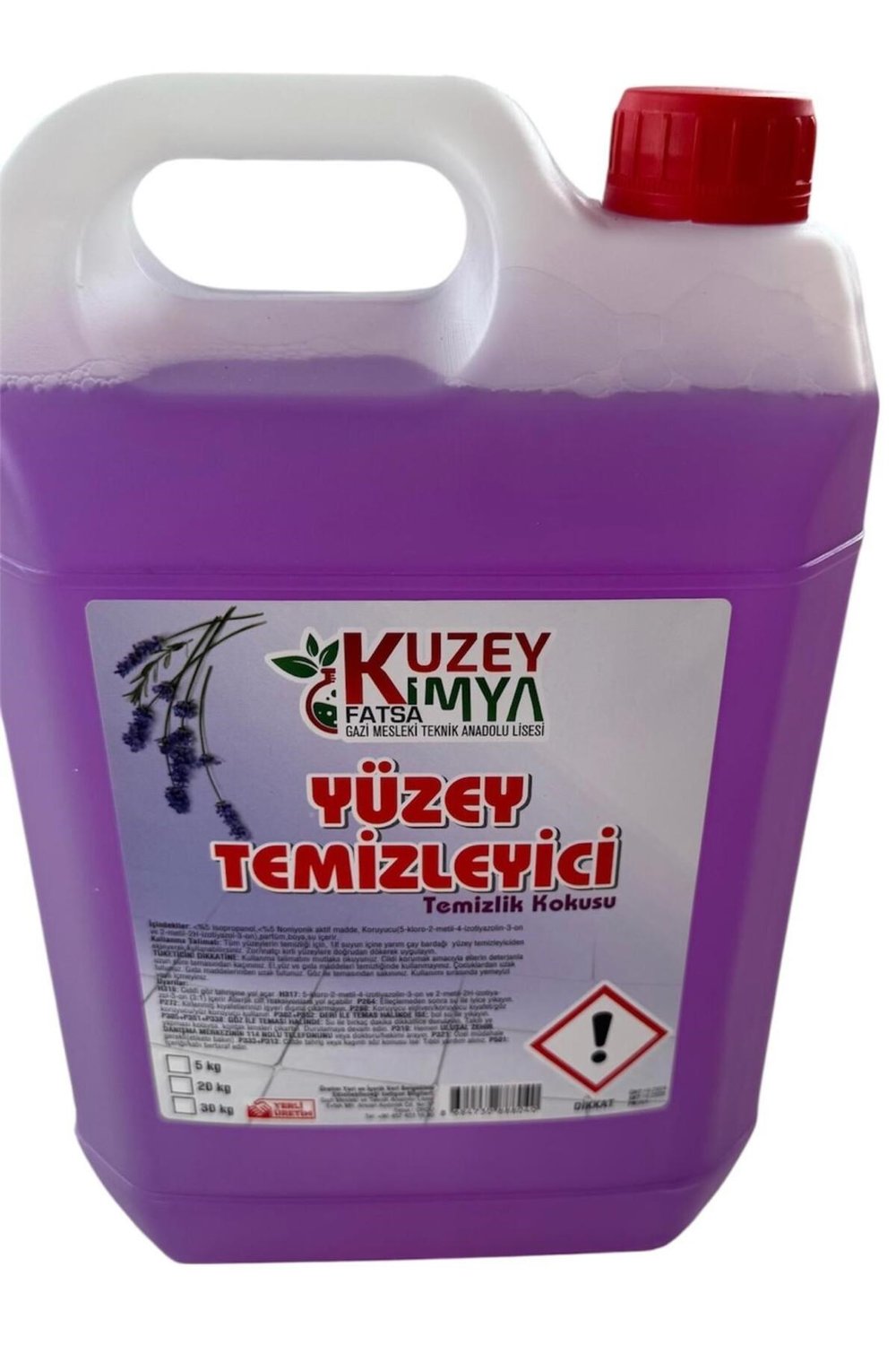 Yüzey Temizleyici Temizlik Kokusu- Lavanta Esintisi 5 KG