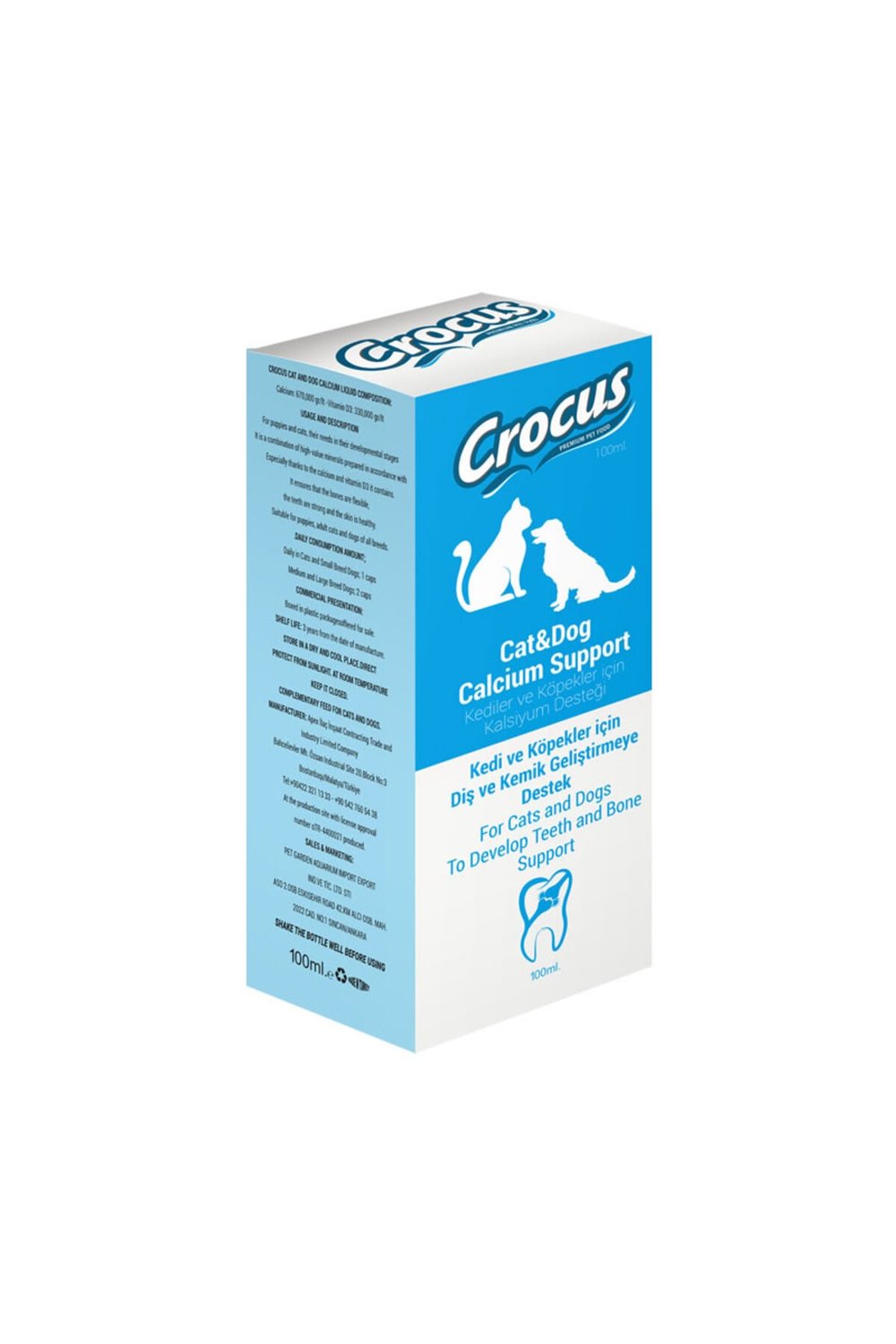 ZENGEMTR &köpek Kalsiyum (150733) Destek 100ml