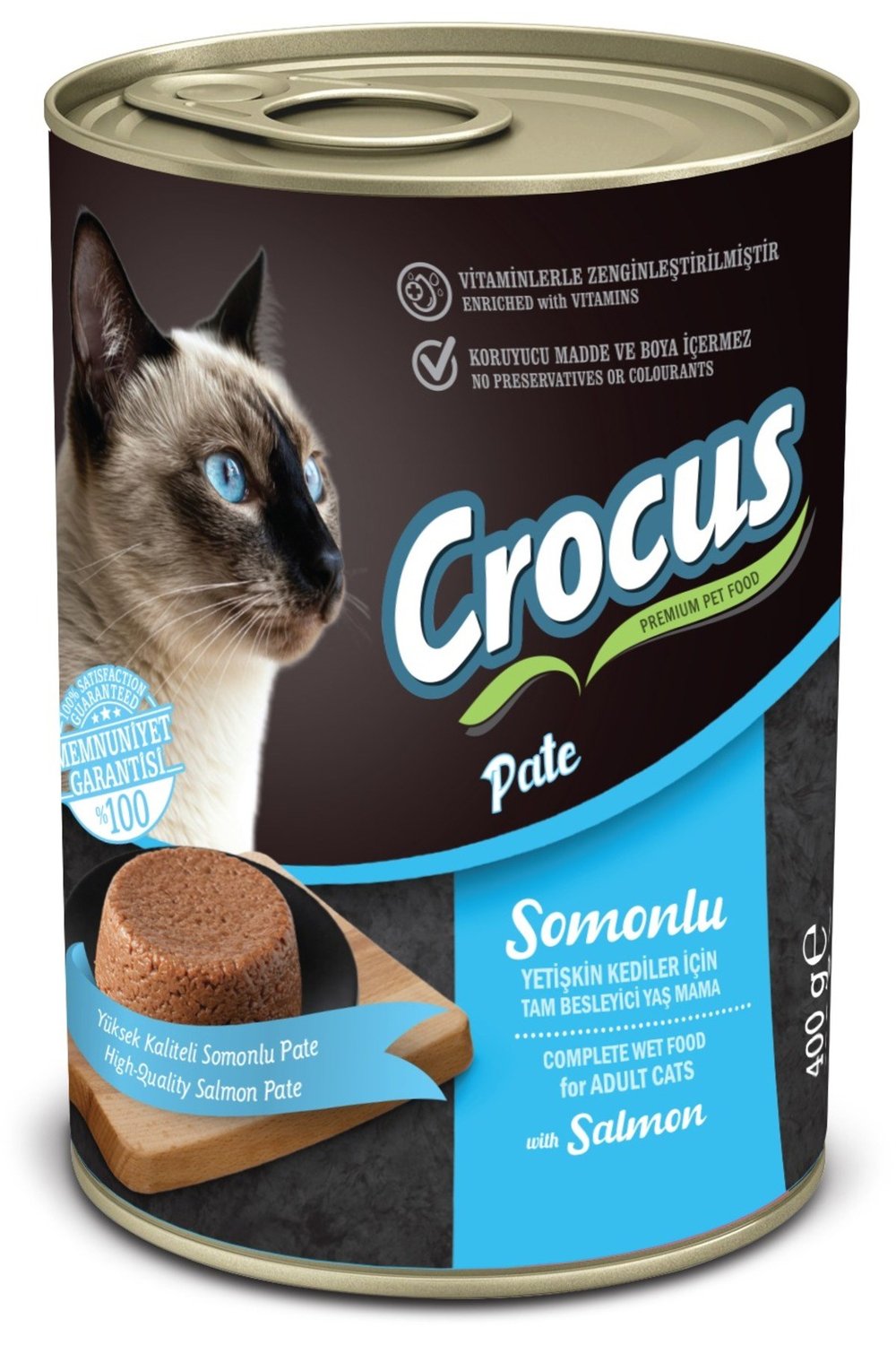 ZENGEMTR Yetişkin Somonlu Pate Yaş (00051) Mama 400g