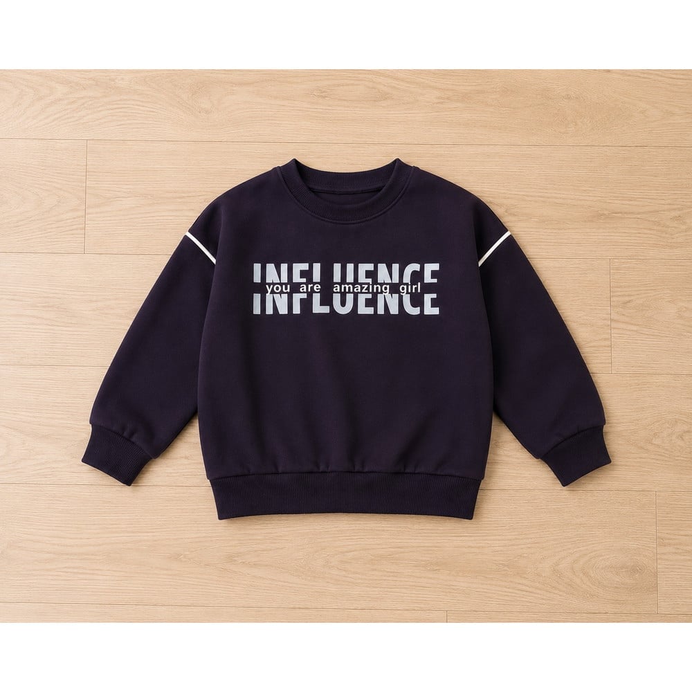 Kız Çocuk Influence Baskılı İkili Eşofman Takımı