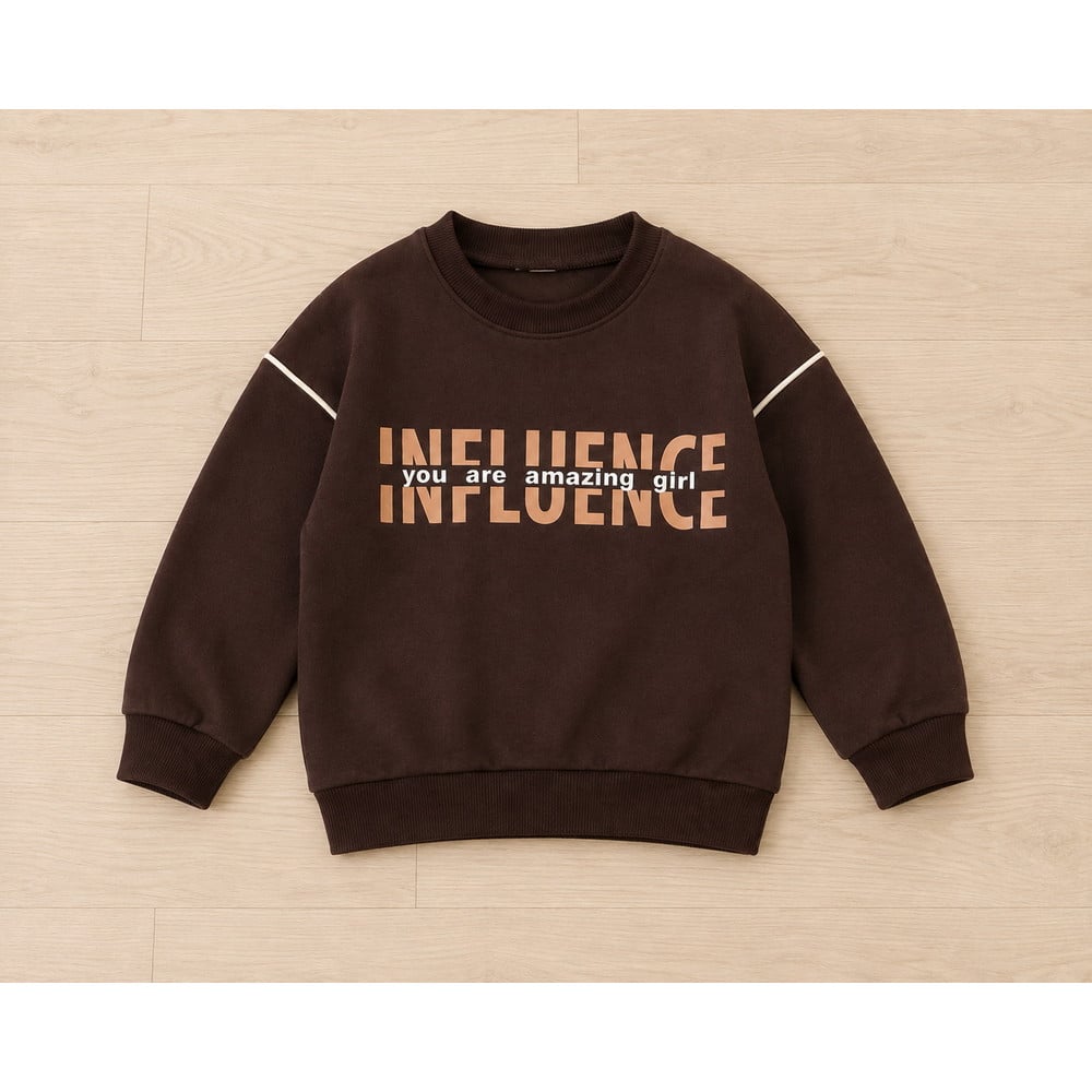 Kız Çocuk Influence Baskılı İkili Eşofman Takımı
