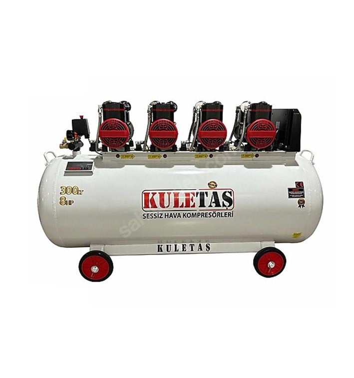 KULETAŞ 300 LT 8 HP HAVA KOMPRESÖRÜ SESSİZ YAĞSIZ