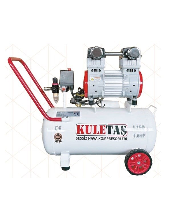 KULETAŞ 50 LT 1,5 HP SESSİZ HAVA KOMPRESÖRÜ