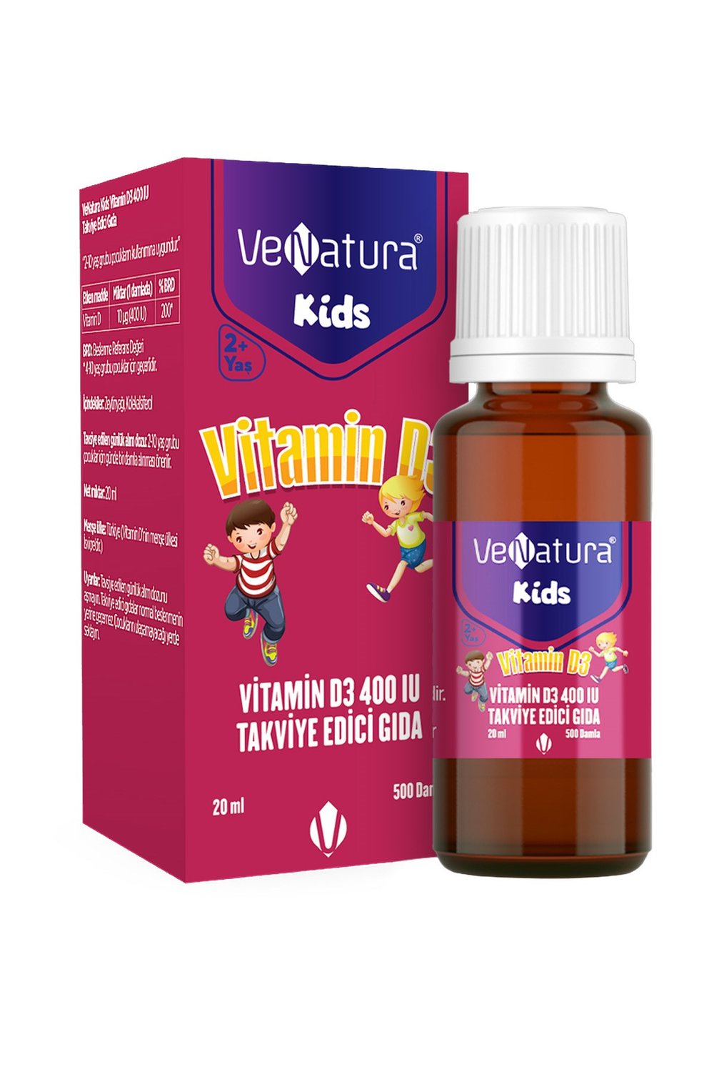 Kids Vitamin D3 400 IU