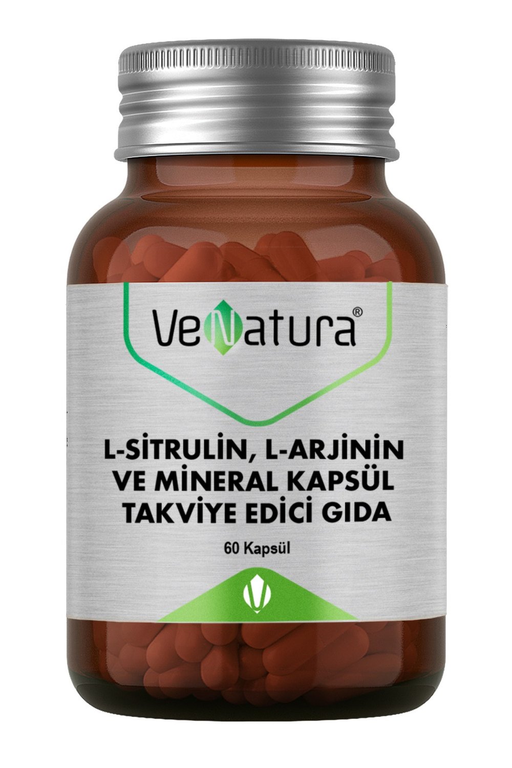 L-Sitrulin, L-Arjinin ve Mineral Kapsül