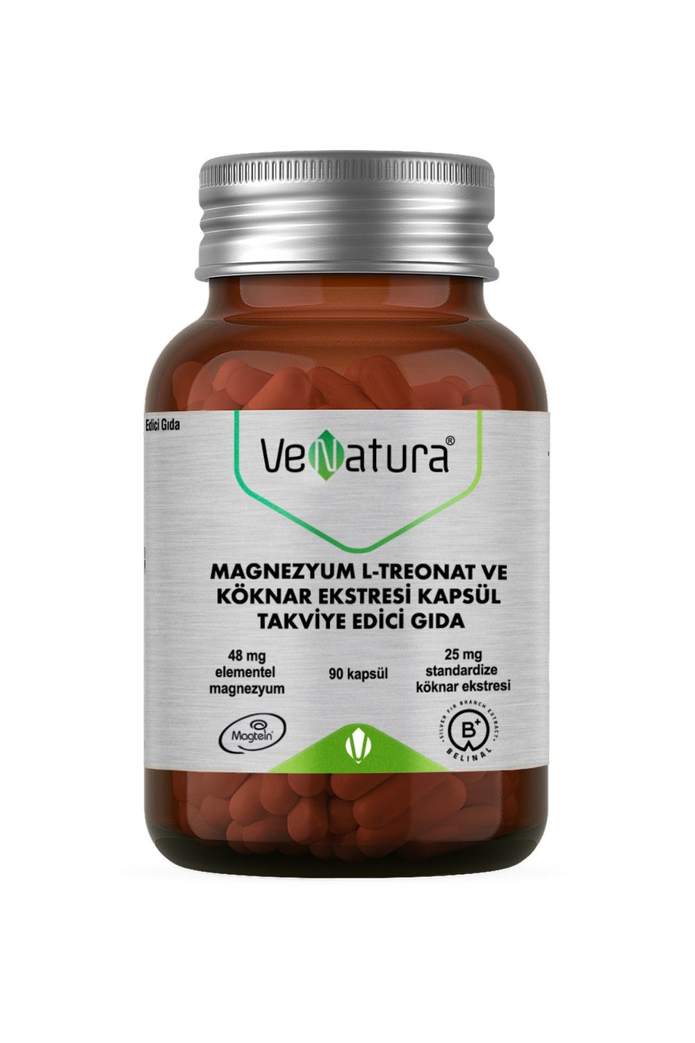 Magnezyum L-Treonat ve Köknar Ekstresi Kapsül
