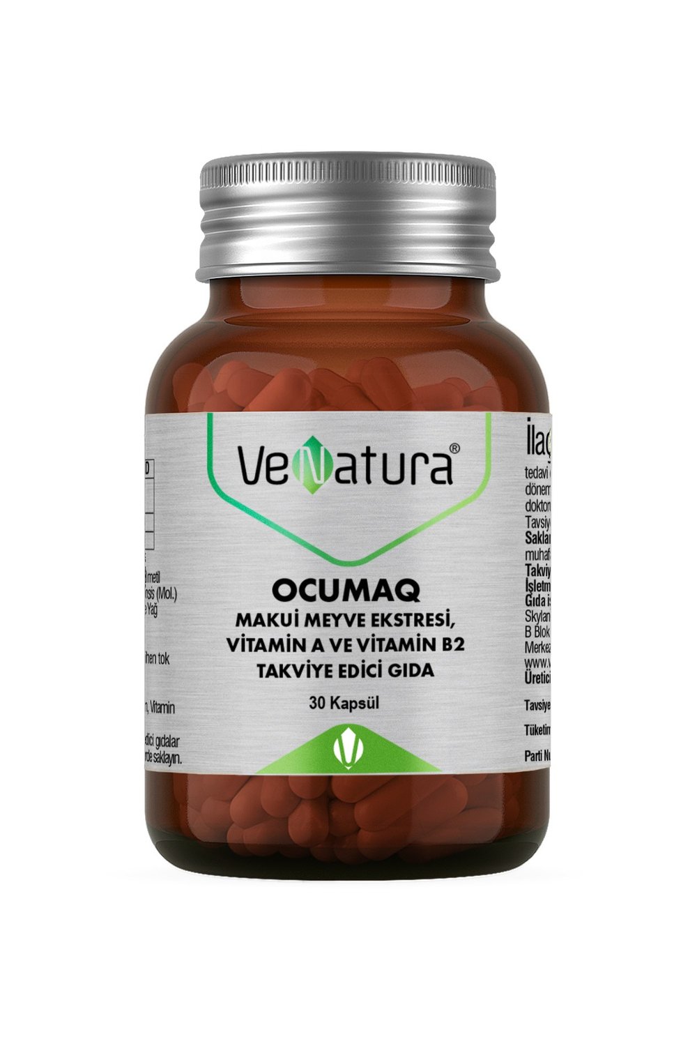 OcuMaq Makui Meyve Ekstresi, Vitamin A ve Vitamin B2