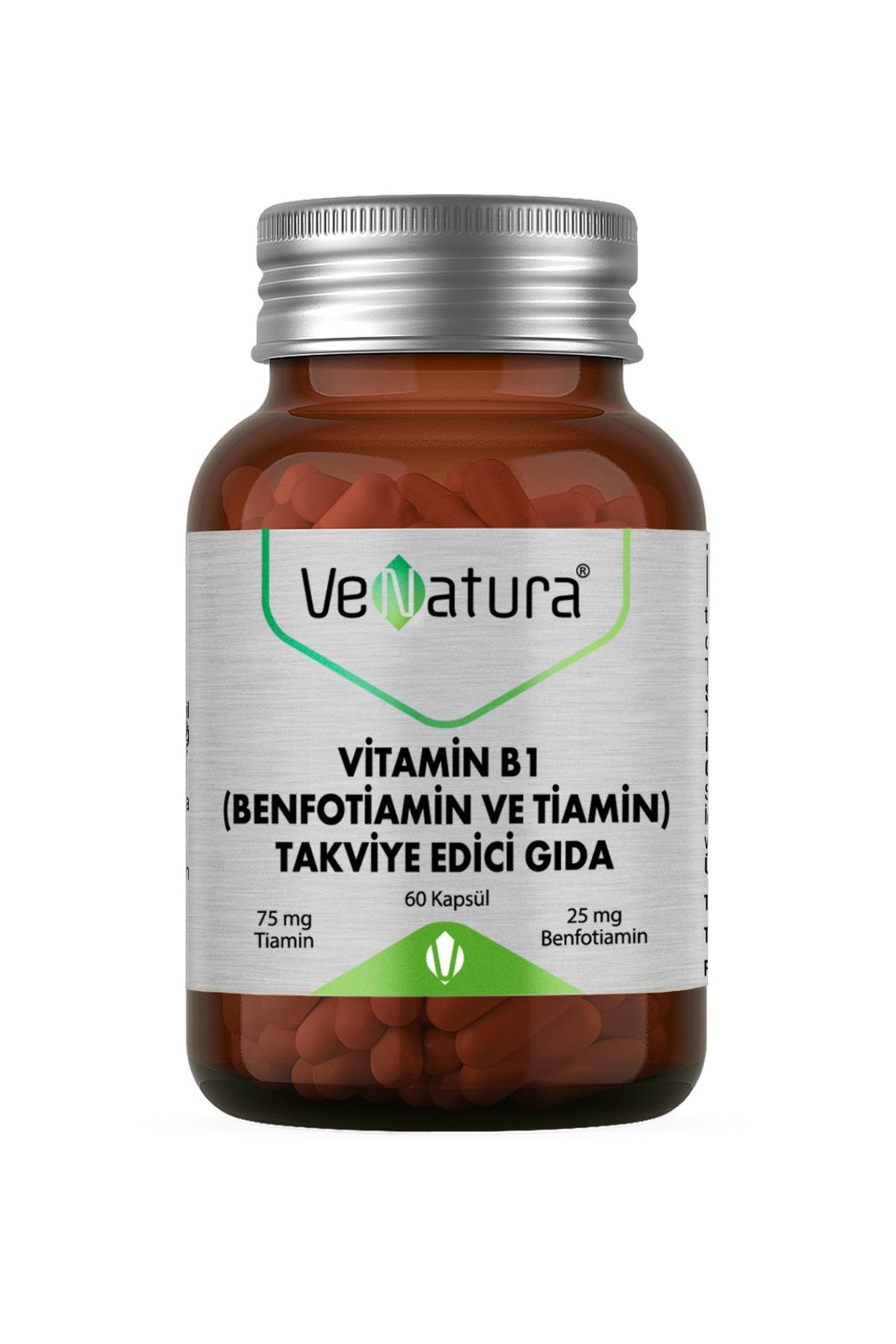 VİTAMİN B1 (BENFOTİAMİN VE TİAMİN) 60 KAPSÜL
