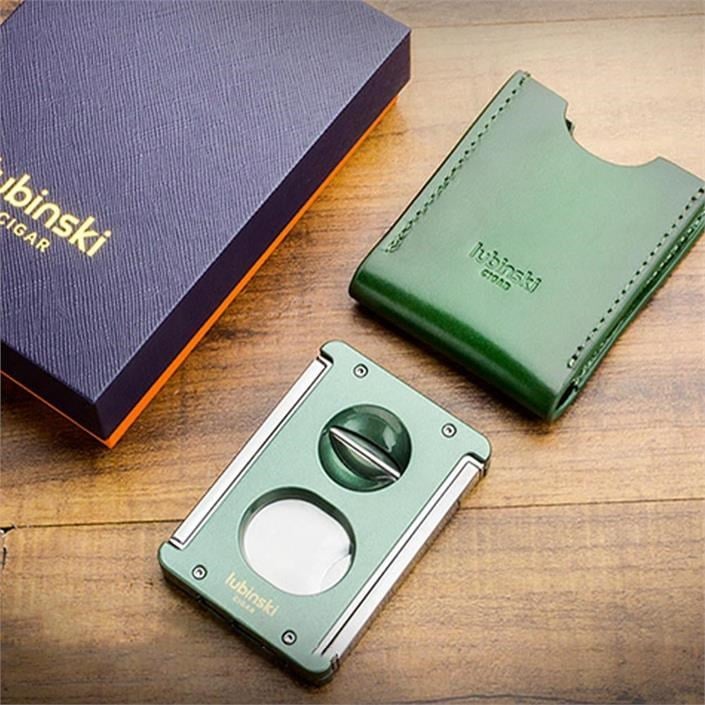 Lubinski Sehpalı-Delicili Premium Puro Kesici Lazer Bıçak Double Cutter Yeşil(60Ring)