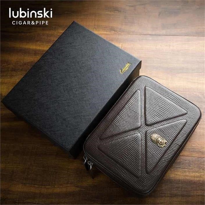 Lubinski Special Edt. Deri Kahve Pipo Çantası