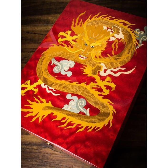 Lubinski Special Edt. Red Dragon Claw Humidor Puro Kutusu 110s