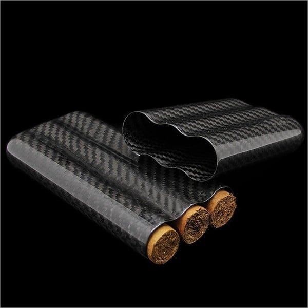 Lubinski Yeni CarbonFiber Puro Kılıfı Siyah 3lü (60Ring)