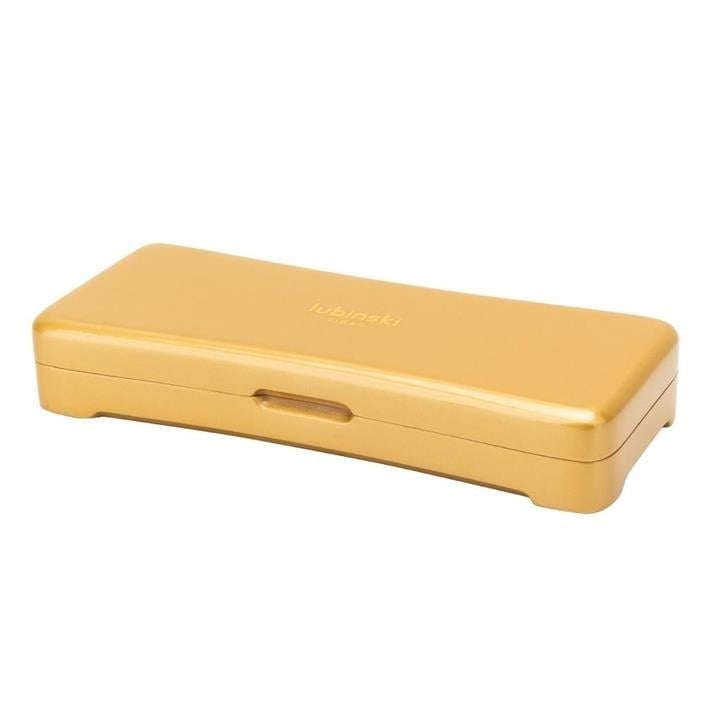 Lubinski Yeni Stil Slim Seyahat Puro Kutusu/Humidor Lake Gold 2s